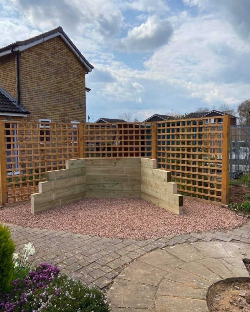landscaping with sleepers